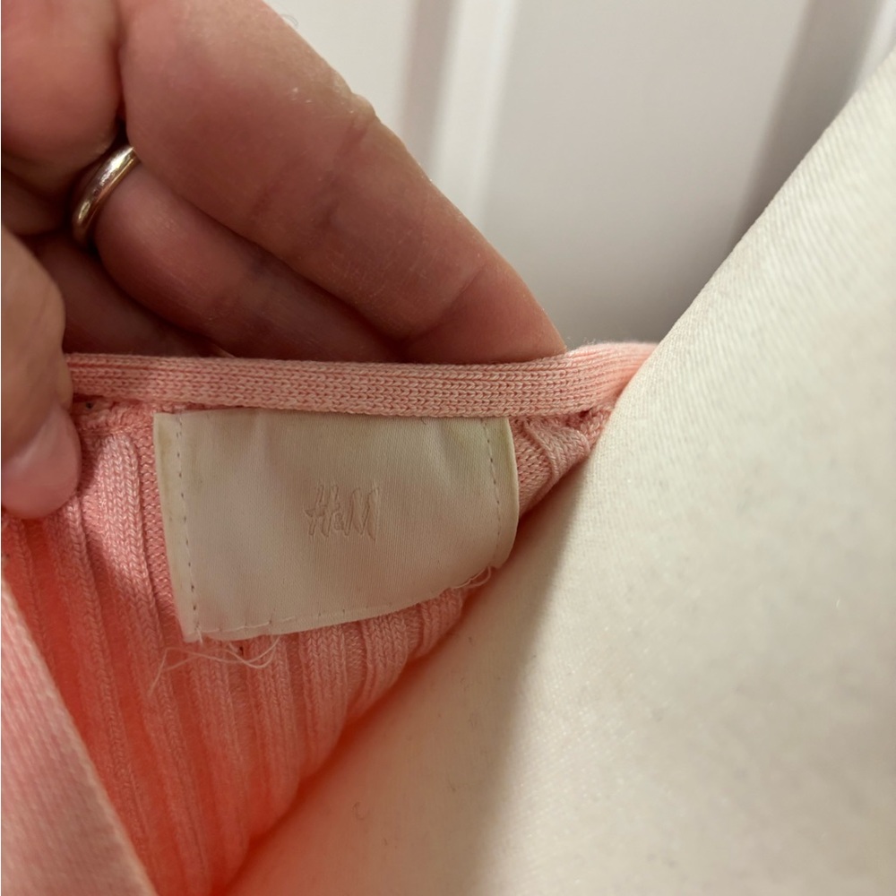 H&M Pink Ribbed Cardigan - Picture 4 of 5